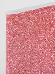 Тетрадь A5 48л, сшивка, клетка, кожзам с блестками, розовый, BRAUBERG SPARKLE, 403852