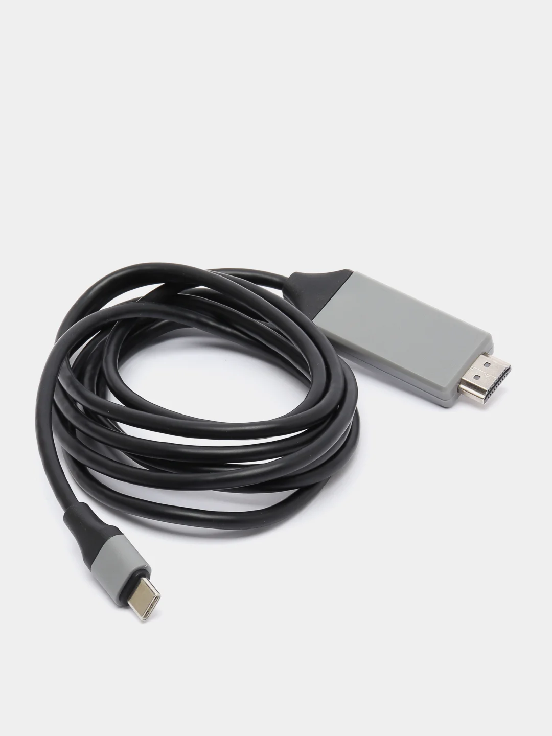 Черный кабель-переходник Type-C на HDMI HDTV 4K 30Hz