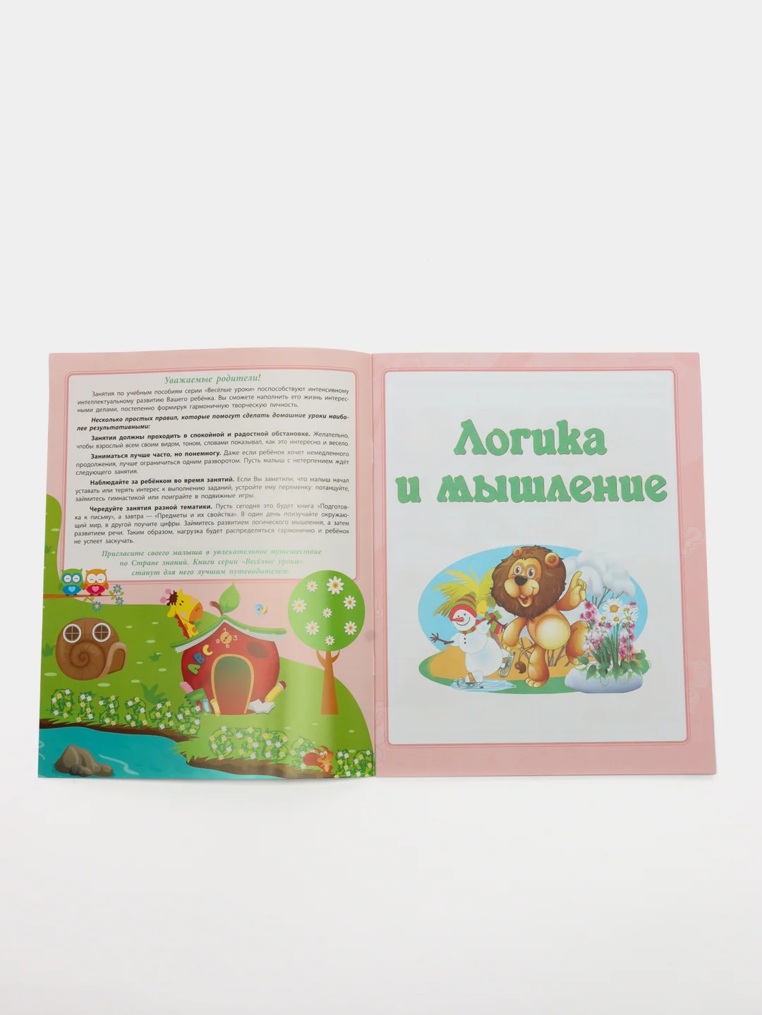 Логика и мышление: сборник развивающих заданий для детей от 5 лет