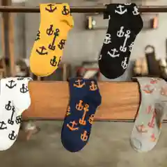 Белый носки мужские с принтом