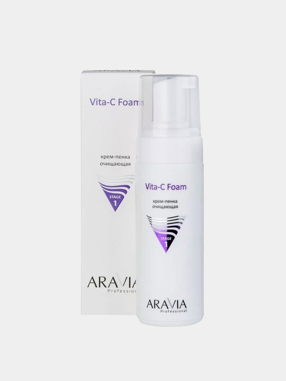 Aravia vita отзывы. "Aravia professional" крем-пенка очищающая Vita-c Foaming, 160 мл./8. Aravia professional крем-пенка очищающая для лица Vita-c 160мл. Крем-пенка очищающая Vita-c Foaming 160 мл. Aravia крем-пенка очищающая Vita-c Foam, 160 мл.(6100).