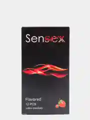 Красный презервативы латексные Sensex, 12 штук