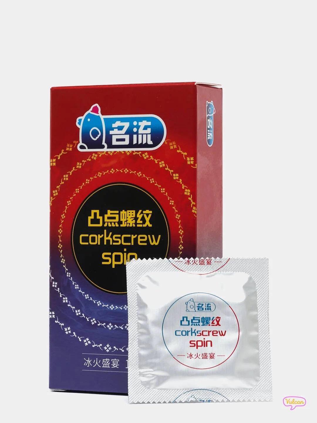 Презервативы Mingliu corkscrew spin