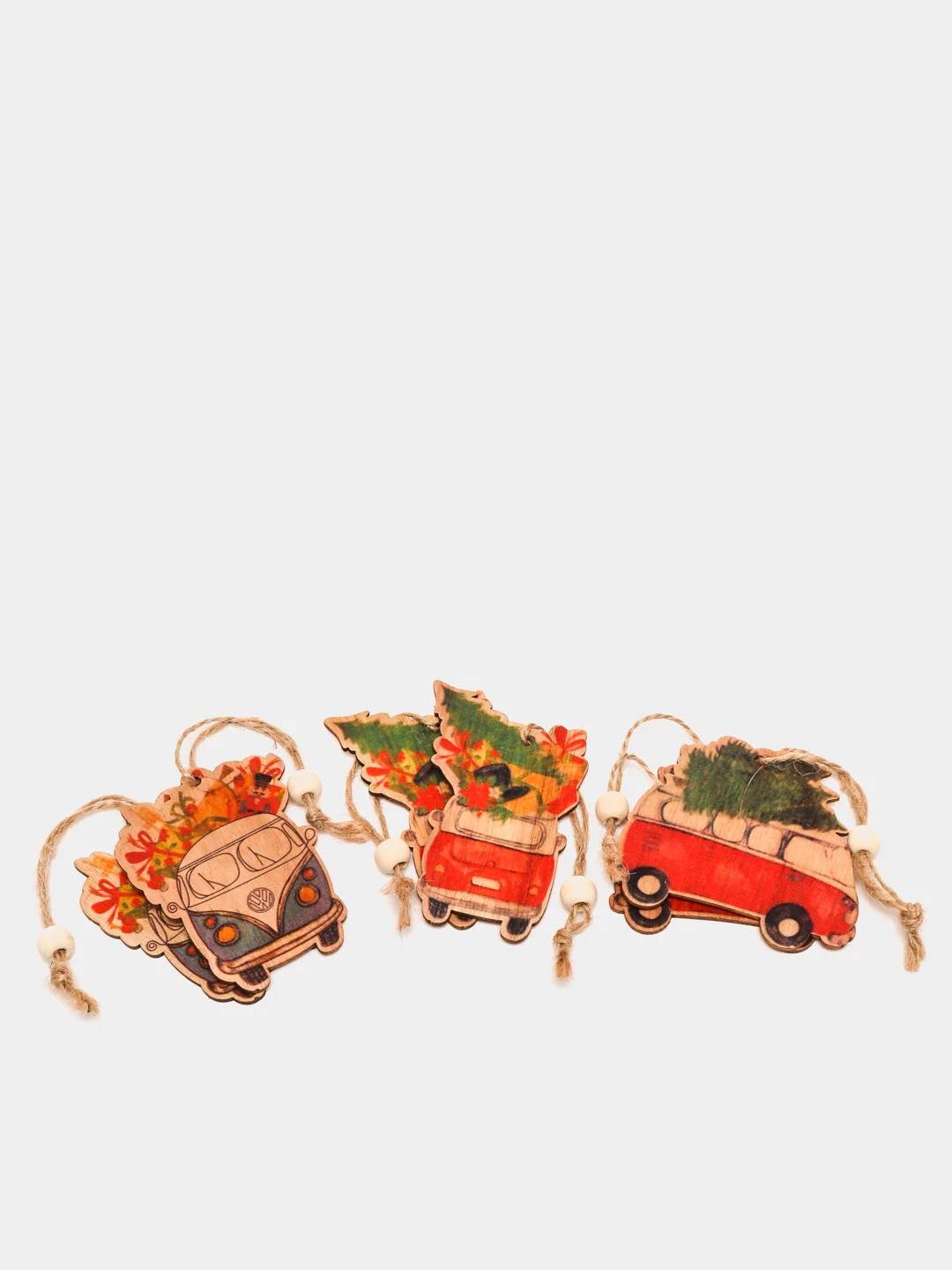 Ёлочные игрушки в упаковке, 3 шт