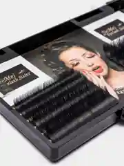 Ресницы для наращивания JieMei Mix 7-12 mm изгиб С