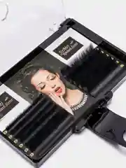 Ресницы для наращивания JieMei Mix 7-12 mm изгиб С