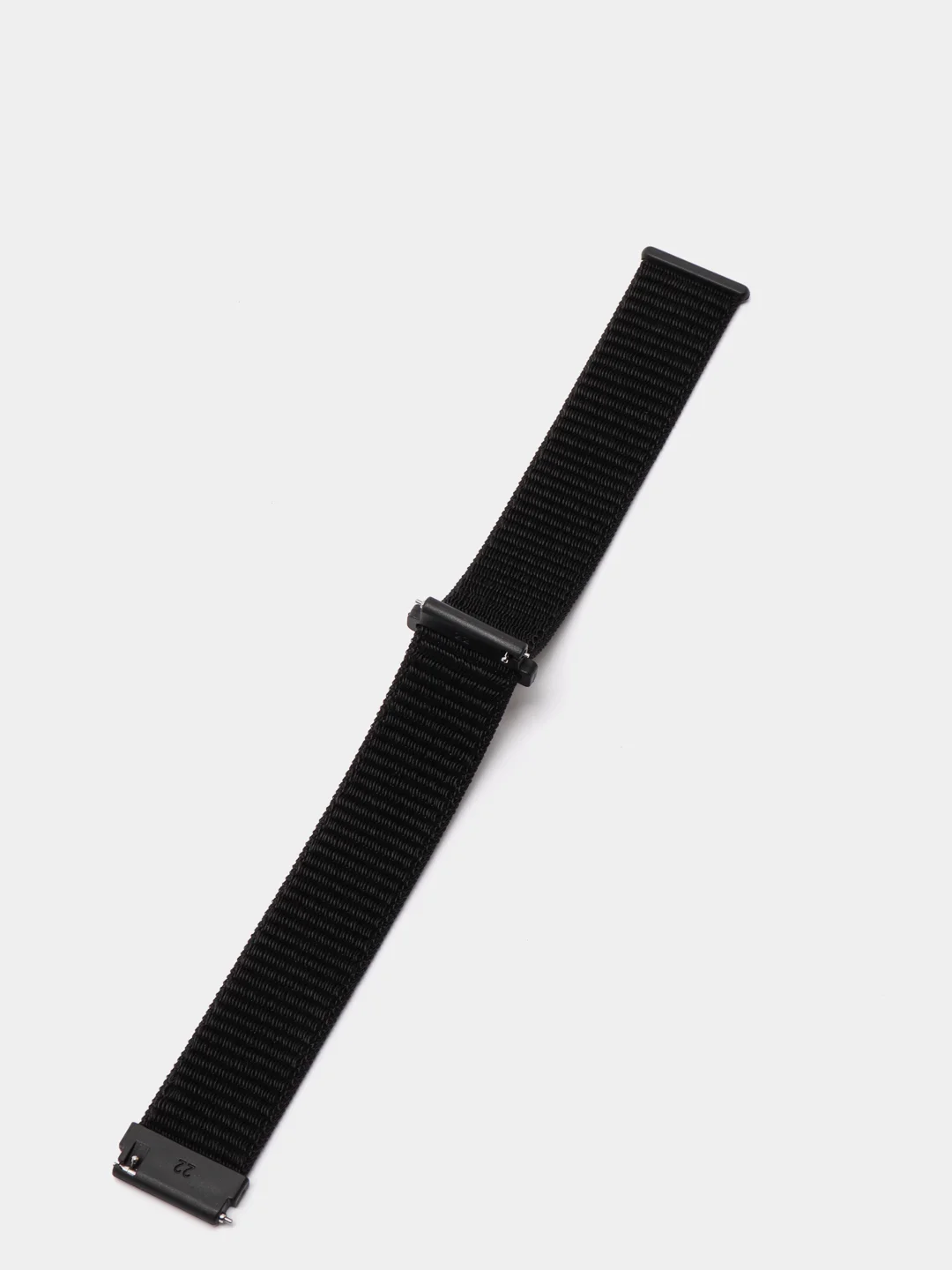 Черный нейлоновый ремешок для Samsung Gear S3 Frontier/Classic/Huawei Watch GT/Honor Magic/Pace