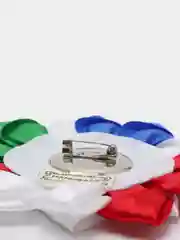 Белый медали- брошь на выпускной детского сада
