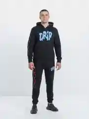 Черный свитшот DRIP Черный