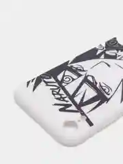 Угольный чехол силиконовый аниме "Наруто" для iPhone 6s, 7, 8, SE2, 7/8 Plus, Xr, 11, 12 Pro, 13 Pro, 12 mini