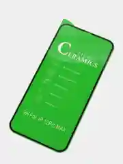 Защитное стекло CERAMICS 9D для iPhone 12 Pro Max, 6,7", глянцевое, гибкое