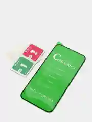 Защитное стекло CERAMICS 9D для iPhone 12 Pro Max, 6,7", глянцевое, гибкое