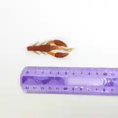 Коричневый силиконовая приманка RAF, Dolive Craw (Рачок) 2.0, 50 mm, 8 шт