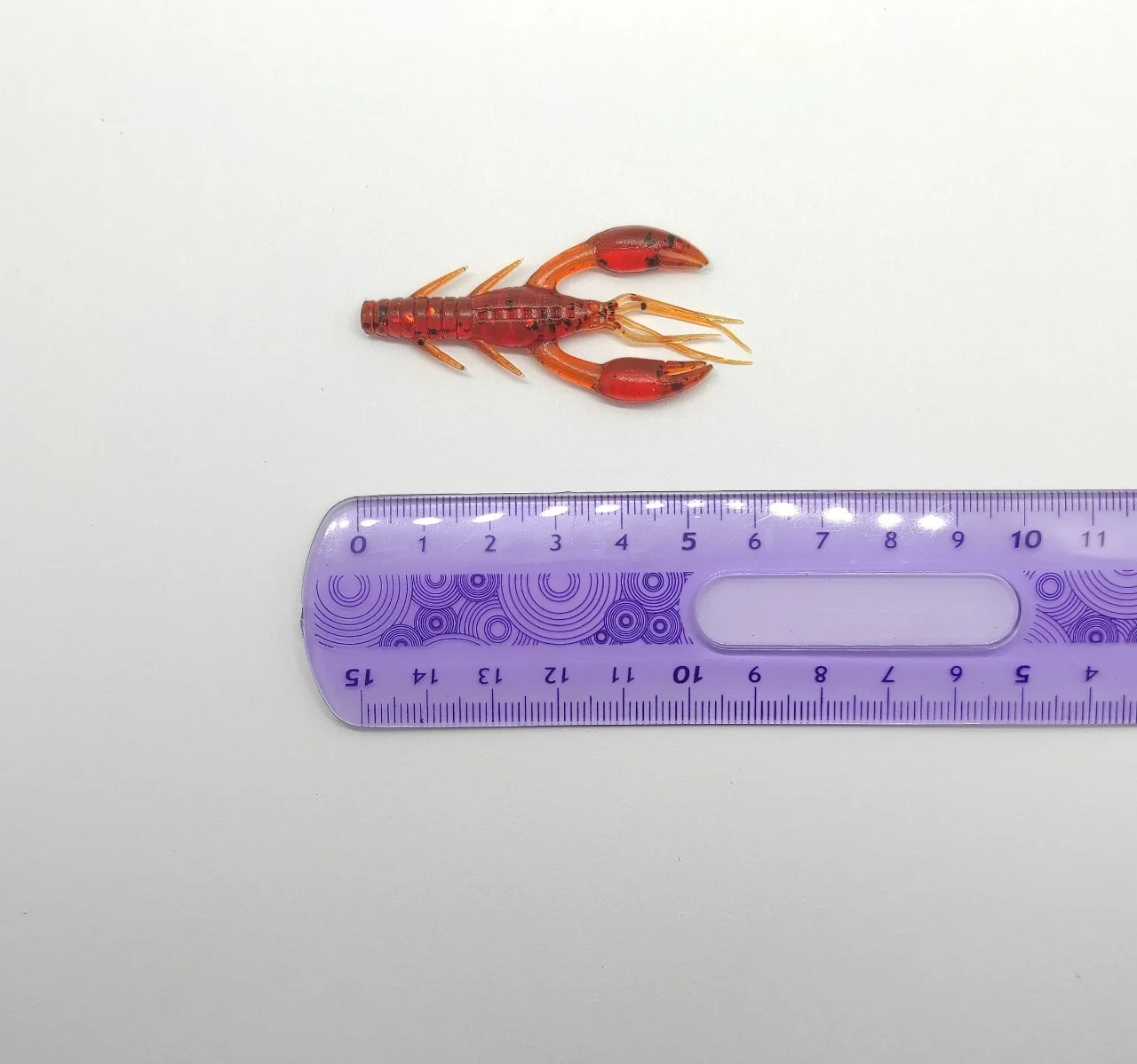 Медный силиконовая приманка RAF, Dolive Craw (Рачок) 2.0, 50 mm, 8 шт