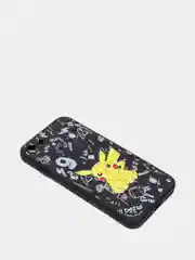 Индиго чехол силиконовый Pokemon "Пикачу" для iPhone 7/8 Plus/XS/XR/SE Max/11/12 Pro Max/13