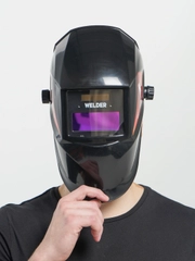 Маска сварочная для сварщика Welder Pro Ф1 Хамелеон 90 x 35 мм, DIN 3/11, в коробке