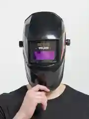 Маска сварочная для сварщика Welder Pro Ф1 Хамелеон 90 x 35 мм, DIN 3/11, в коробке