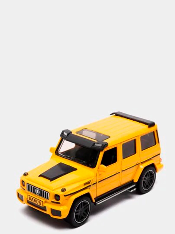Машинка металлическая 1:24 Mercedes-Benz G-class Brabus 19 см, инерционная