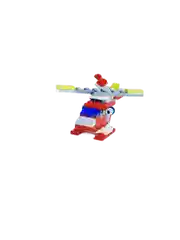 Конструктор Пожарный транспорт, 3 варианта сборки, 69 деталей