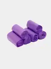 Фиолетовый био пакеты для уборки за животными, 120 штук