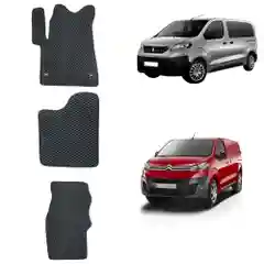 3D-коврики Ева для CITROEN JUMPY (3) / СИТРОЕН ДЖАМПИ (3) / PEOGEOT EXPERT / ПЕЖО ЭКСПЕРТ