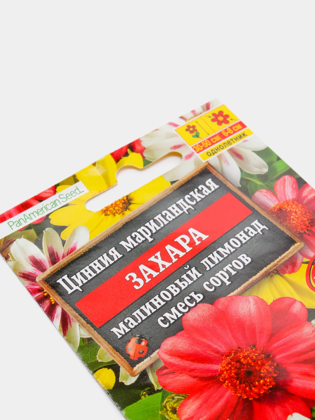 Цинния Захара "Малиновый лимонад" (семена,цветы)