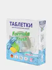Таблетки для посудомоечных машин Formula Fresh All in 1 бесфосфатные 30 шт