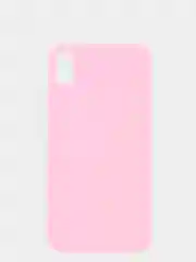 Розовый силиконовый чехол кейс Apple iPhone Xs Max, Xr