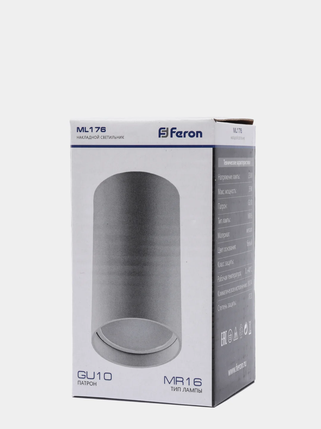 Белый светильник потолочный, Feron ML176