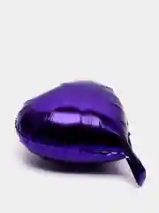 Фиолетовый шар Сердце, 45 см