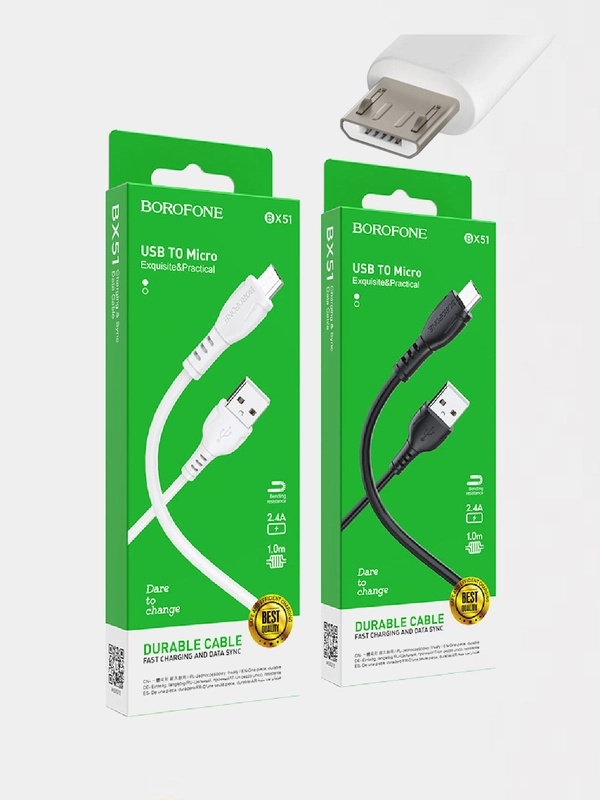 Кабель Micro USB для Samsung Xiaomi Honor
