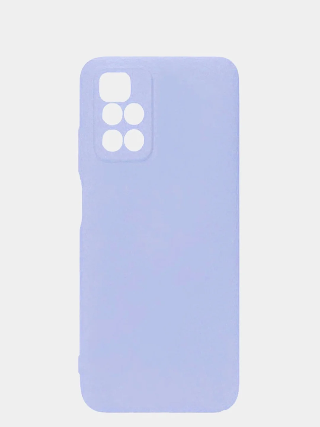 Красный чехол для Xiaomi Redmi 10 силиконовый