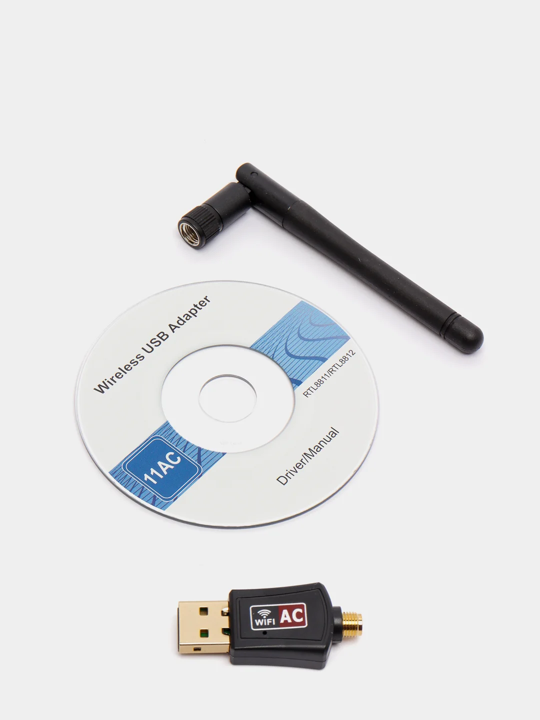 Угольный беспроводной усилитель сигнала (репитер) Wi-Fi приемник, USB 2.0 двухдиапазонный
