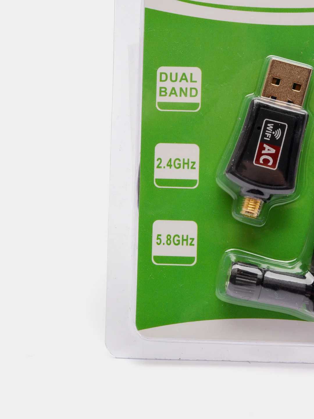 Угольный беспроводной усилитель сигнала (репитер) Wi-Fi приемник, USB 2.0 двухдиапазонный