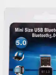 Тёмно-серый usb адаптер Bluetooth 5.0 (блютуз)