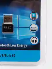 Тёмно-серый usb адаптер Bluetooth 5.0 (блютуз)