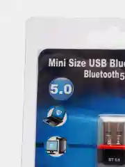 Красный usb адаптер Bluetooth 5.0 (блютуз)