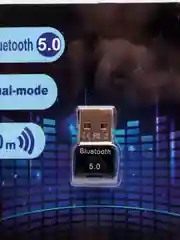 Угольный usb адаптер Bluetooth 5.0 (блютуз)