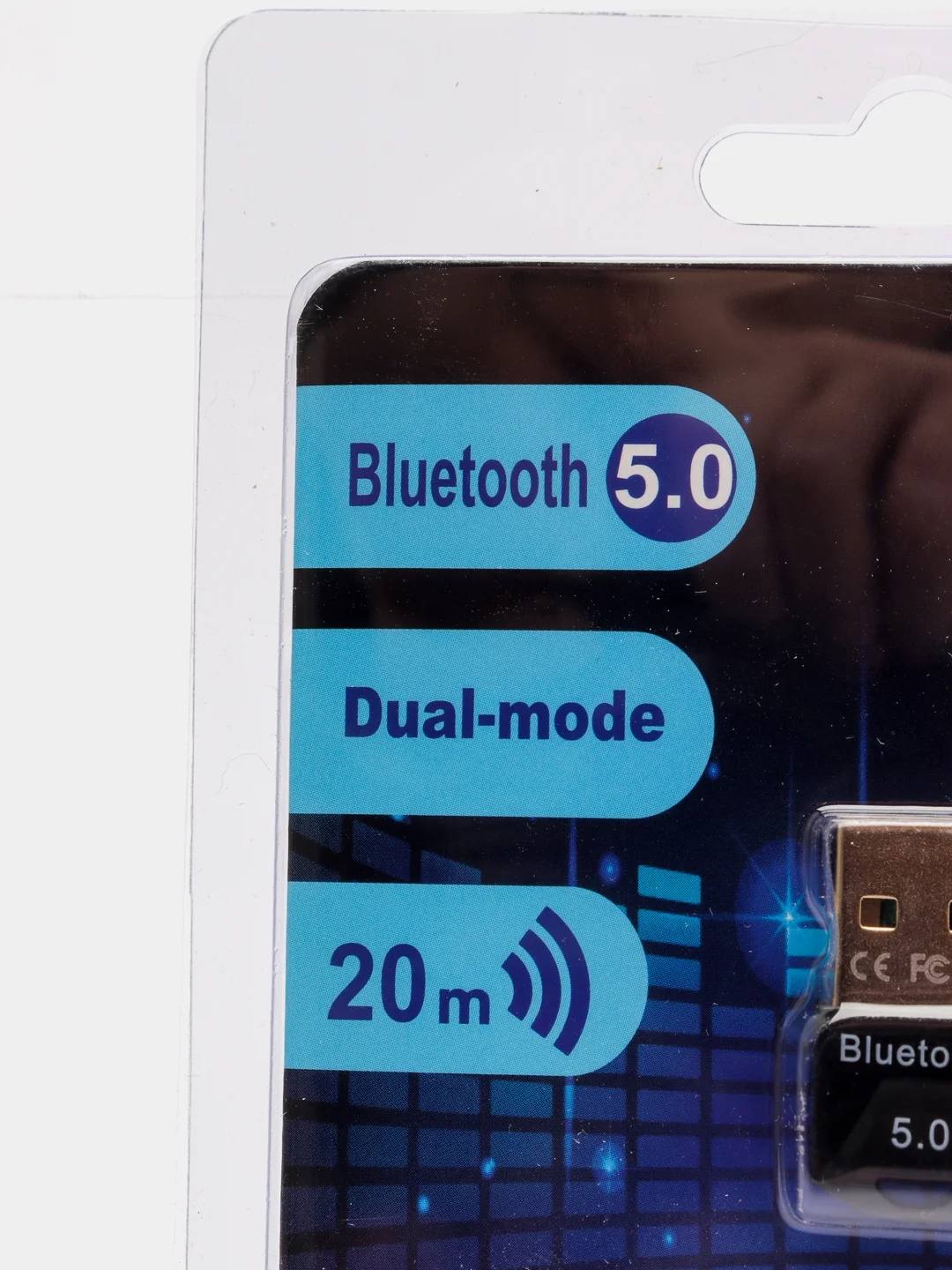 Угольный usb адаптер Bluetooth 5.0 (блютуз)