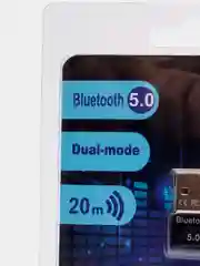 Угольный usb адаптер Bluetooth 5.0 (блютуз)