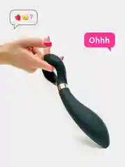 Черный вибратор Satisfyer Endless Fun