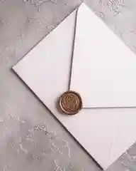 Бронзовый сургуч в сердечках, 20 штук