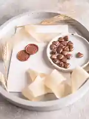 Медный сургуч в сердечках, 20 штук