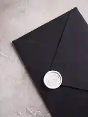 Белый сургуч в сердечках, 20 штук