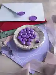 Лавандовый сургуч в сердечках, 20 штук