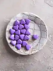 Лавандовый сургуч в сердечках, 20 штук