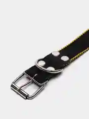 Желтый ошейник 65см,35мм капрон STRONG DOG