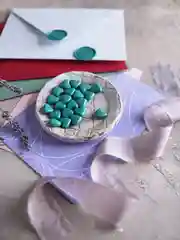 Мятный сургуч в сердечках, 20 штук