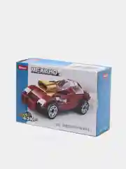 Желтый конструктор пластиковый Sluban PowerBricks. Машина