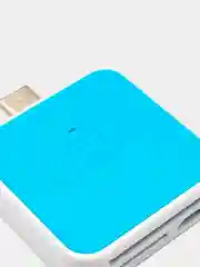 Голубой кард-ридер OTG, micro USB